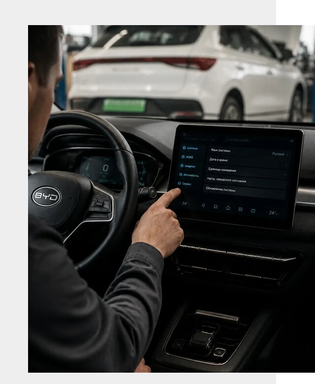 Русификация BYD E2 в Валуйках от 15861 р. | ФастМобиль-Вли под ключ