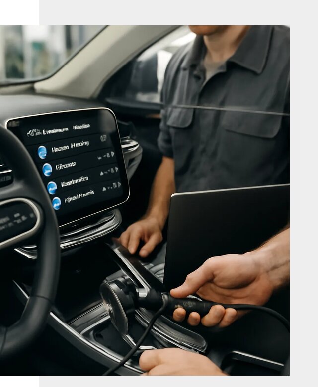 Установка приложений Geely для мультимедиа автомобиля в Валуйках