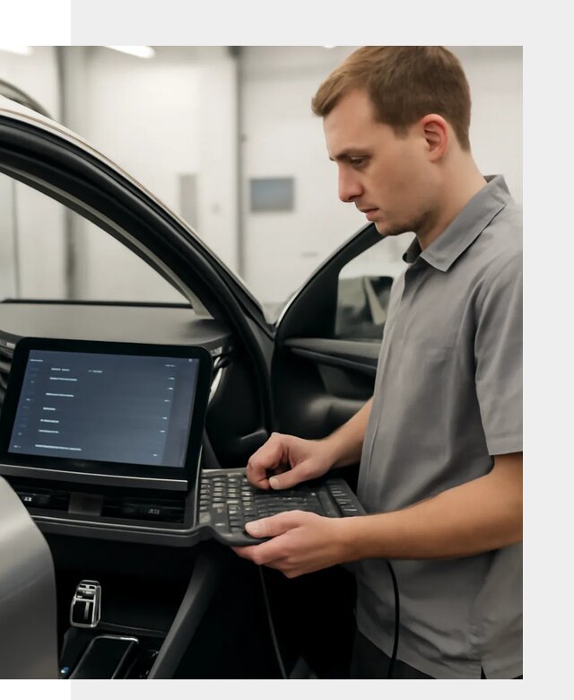 Русификация мультимедиа автомобилей Lynk Co в Валуйках